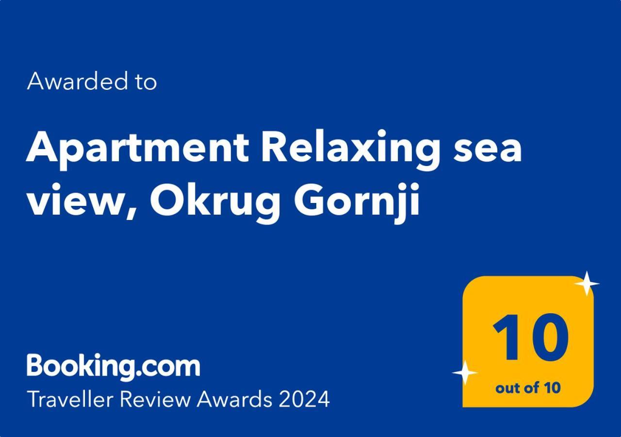 Apartment Relaxing Sea View, Округ Горни Экстерьер фото