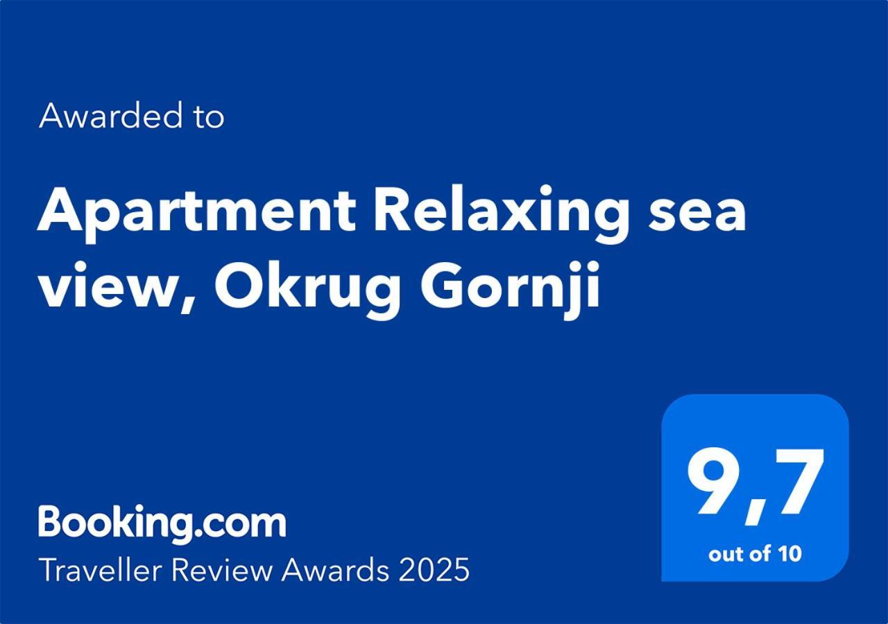 Apartment Relaxing Sea View, Округ Горни Экстерьер фото